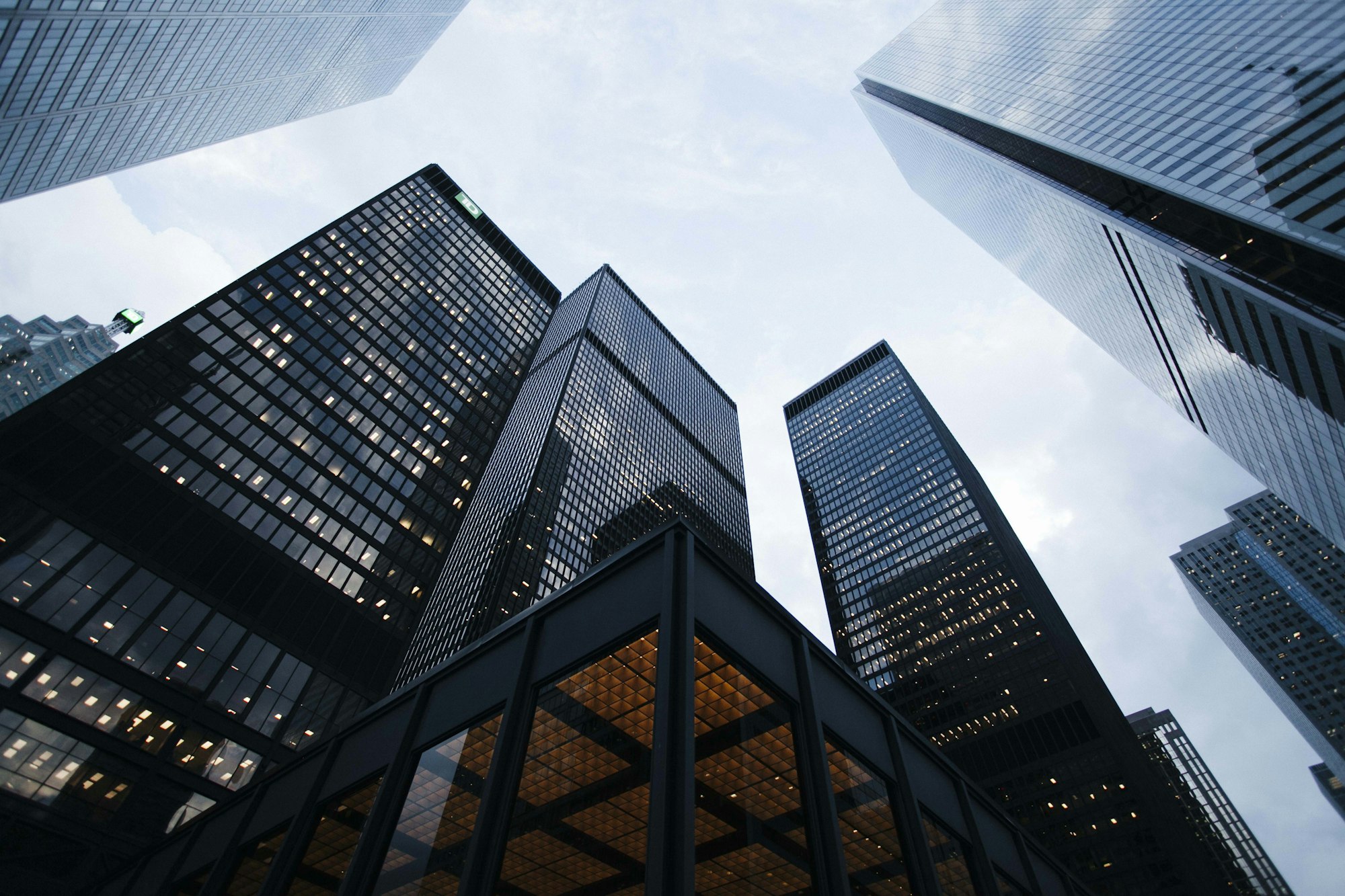 Skyline financiero en México